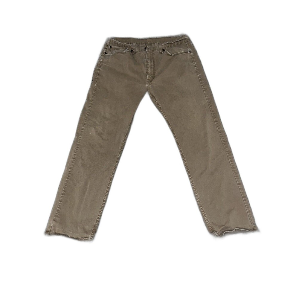 Levis 505 36x32 Khaki Denim Pants